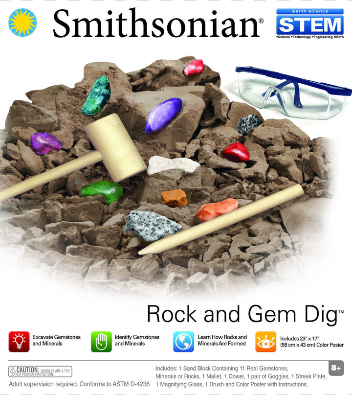 Smithsonian Rock and Gem Dig