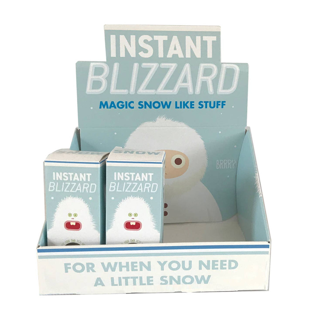 Instant Blizzard:
instant snow kit 