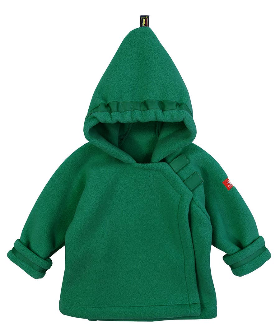 Widgeon Girls Fleece Jackets - Favorite Warm Plus Hooded Coat - Dotted Ribbon Trim - Lavender main image 1