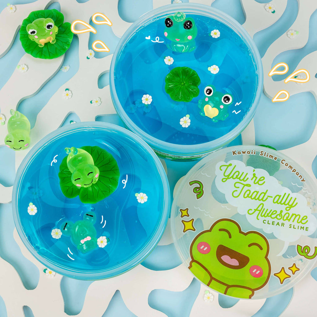 You're Toad-ally Awesome Clear Slime (4pcs/case)