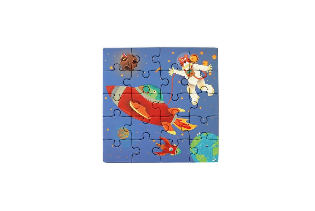 Scratch - Magnetic Puzzle Book SPACE
