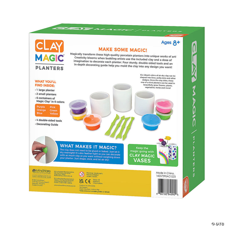 Clay Magic Planters Craft Kit