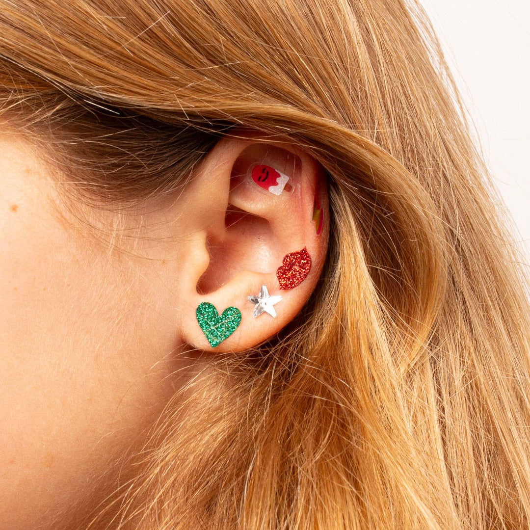 Unicorn Stick On Earrings