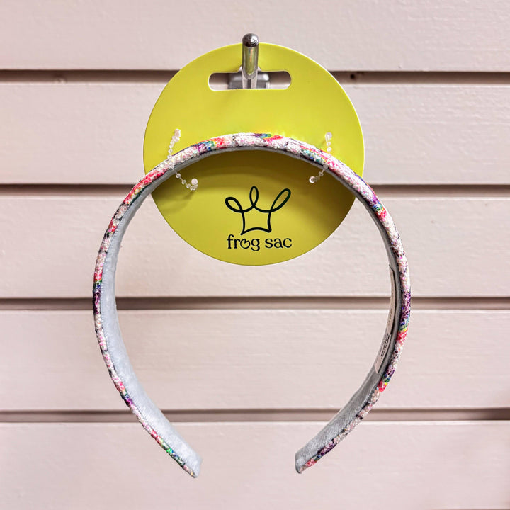 Rainbow Glitter Headband - Kids Hair Accessories: Purple