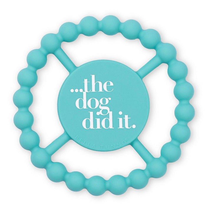 The Dog Did It  Happy Teether: Green