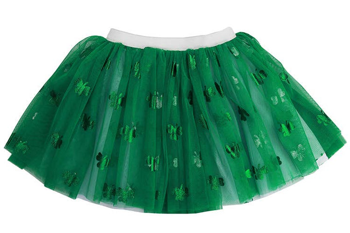 Green Shamrock tutu: 2-6 year