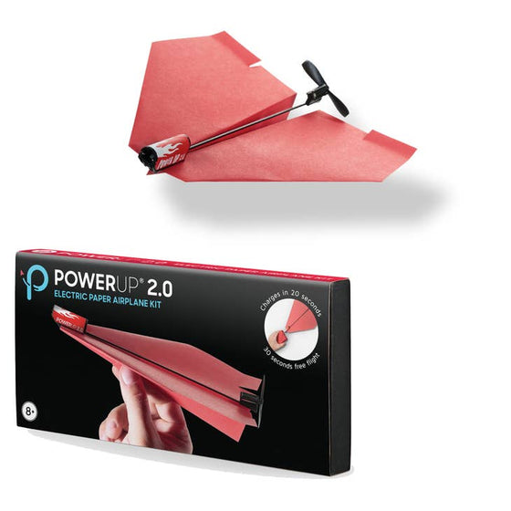 POWERUP 2.0 Paper Airplane Conversion Kit | Electric Motor for DIY Paper Planes