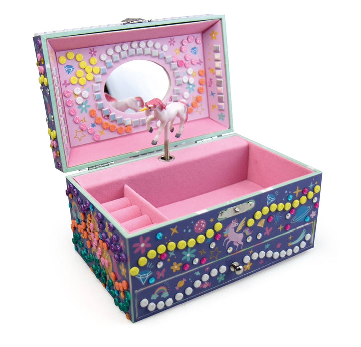 Stick'N Fun - 3D Mosaics Music Box Unicorn - 5y+