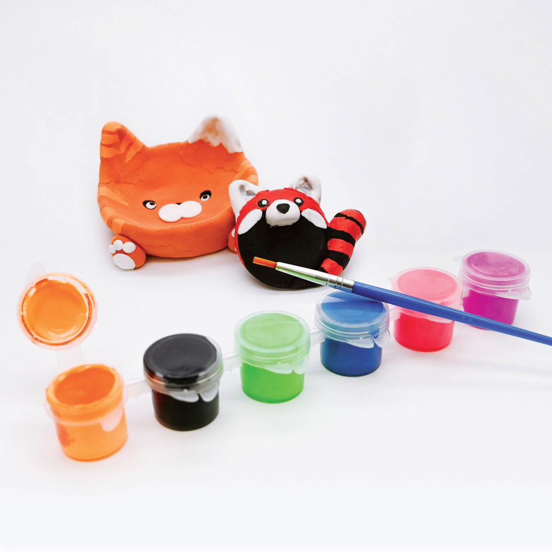 Neon Glow Handmade Pottery Studio Craft Kit for Kids