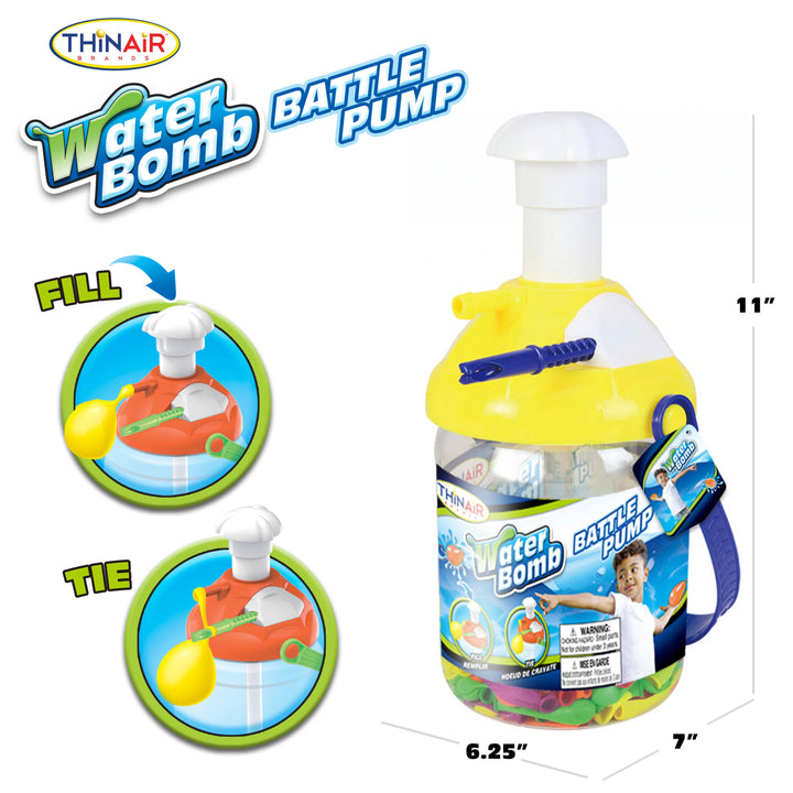Water Balloon Battle Pump