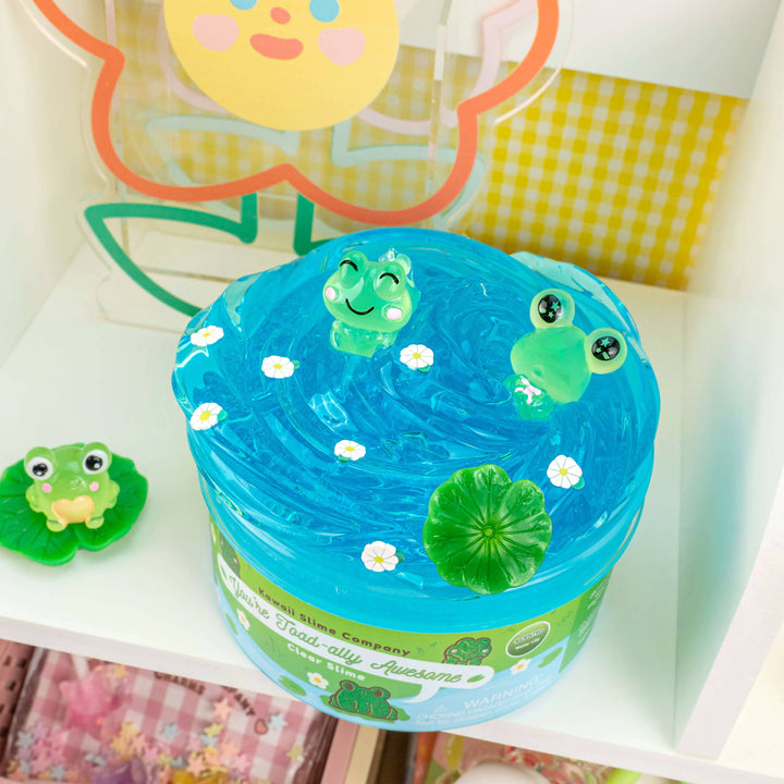 You're Toad-ally Awesome Clear Slime (4pcs/case)