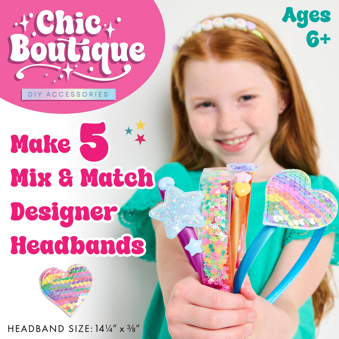 Chic Boutique Headbands Craft Kit for Kids