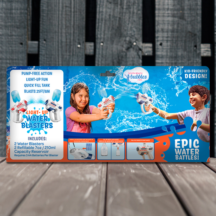 Light-Up Electric Water Blaster Two-Pack