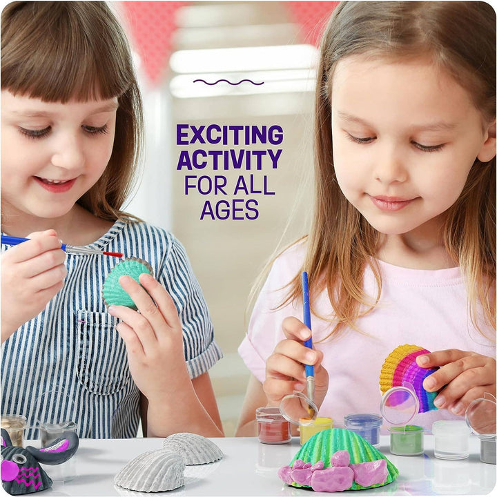 Sea Shell Painting Kit - Arts & Crafts for Boys and Girls