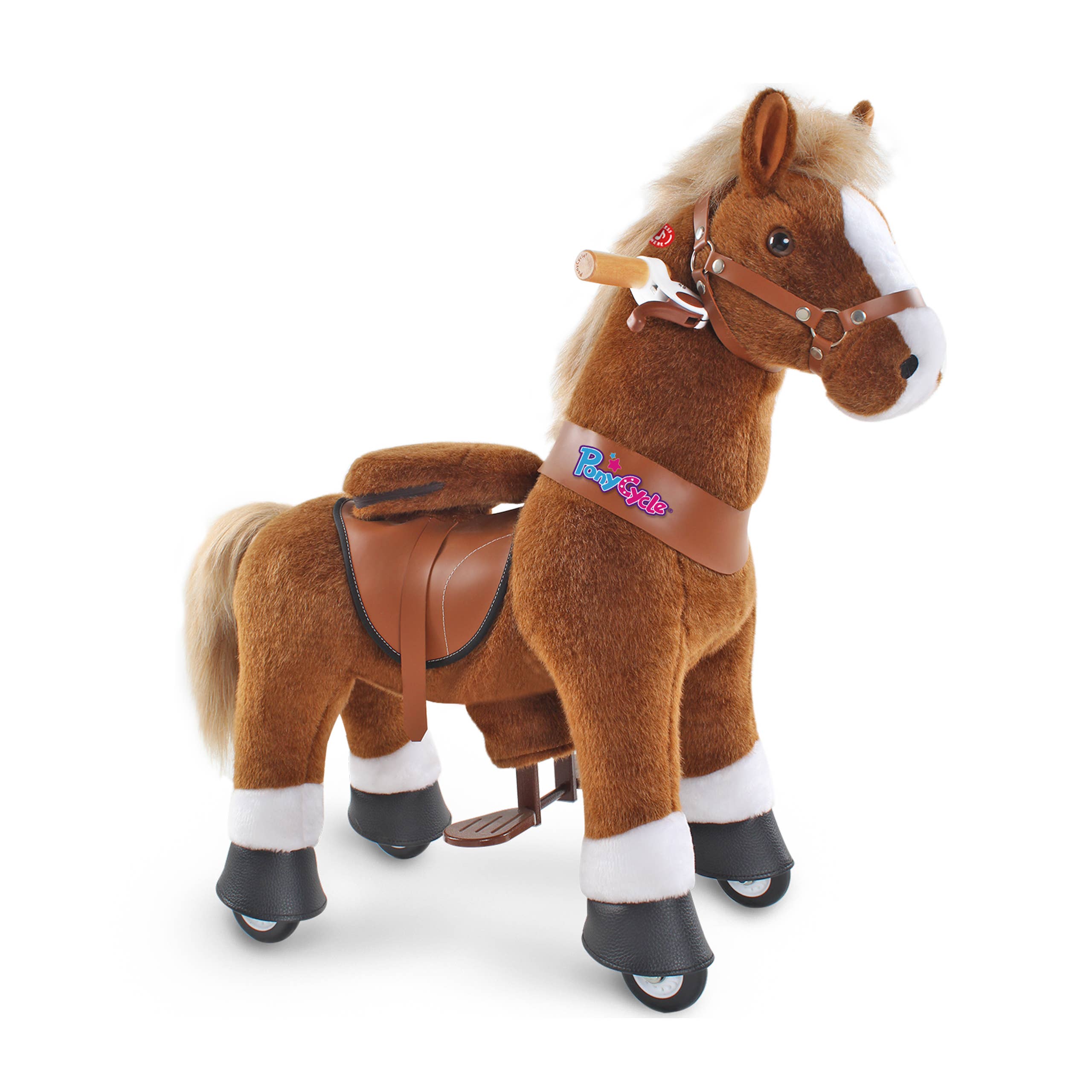 『新品』プラン トイズ Ride-on Pony 木馬 PonyCycle Ride-On Brown Horse Classic Model U: M – Nantucket Kids