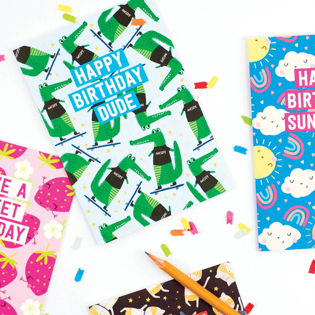 Birthday Dude Card | Children's Birthday Card | Kid's Card