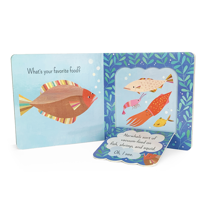 What Is A Narwhal? Ocean Lift a Flap Board Book