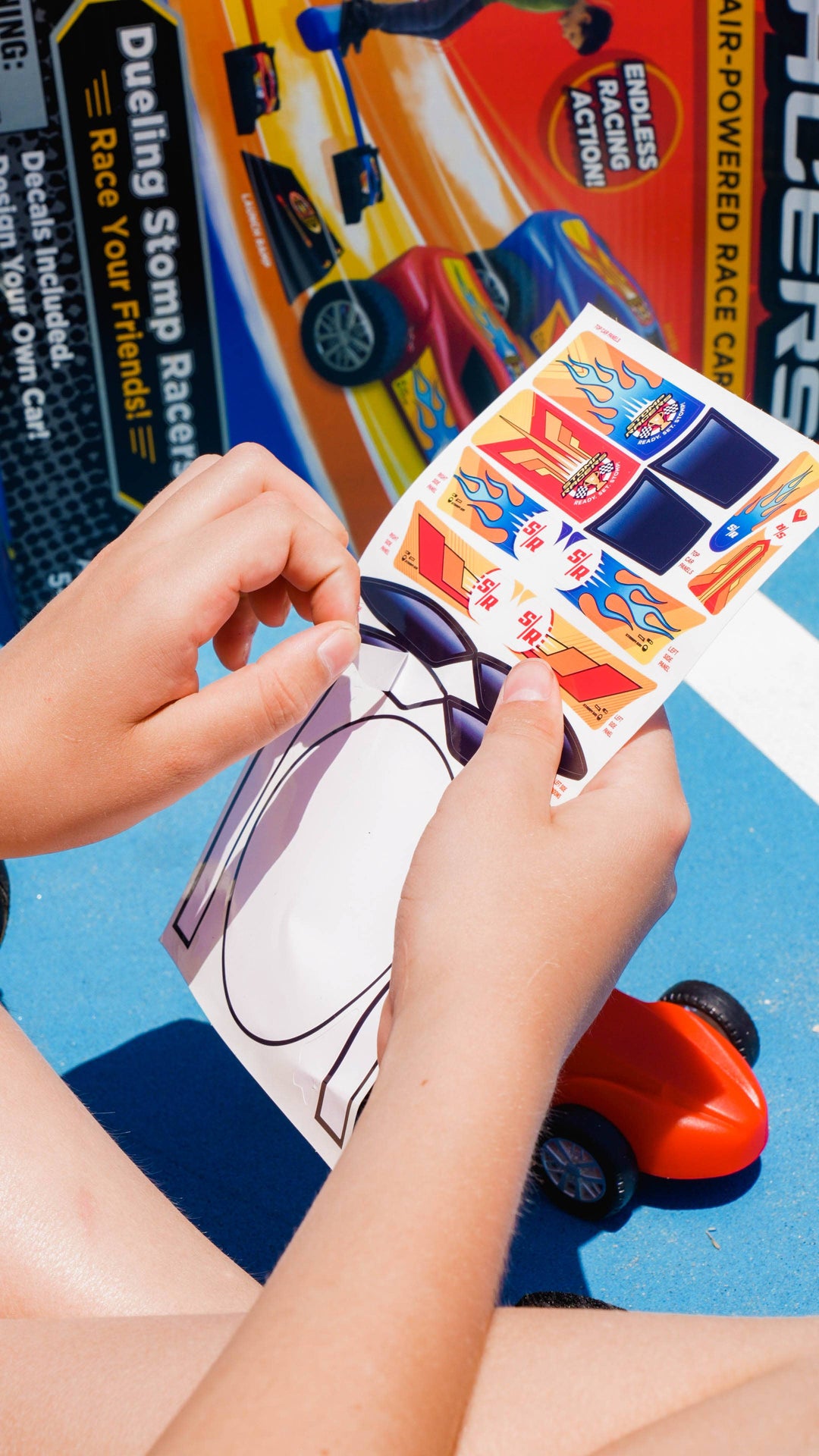 Dueling Stomp Racer by Stomp Rocket - 2 Cars