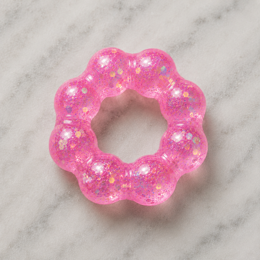 Feelzies™ Original Squishy Bracelet: Sunburst Orange