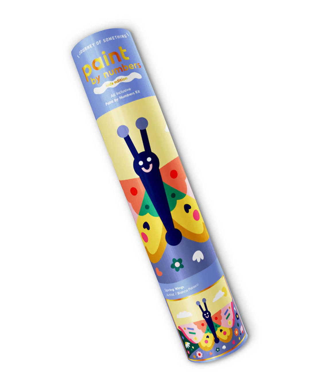 Paint by Numbers Kit & Canvas for Kids - Spring Wings