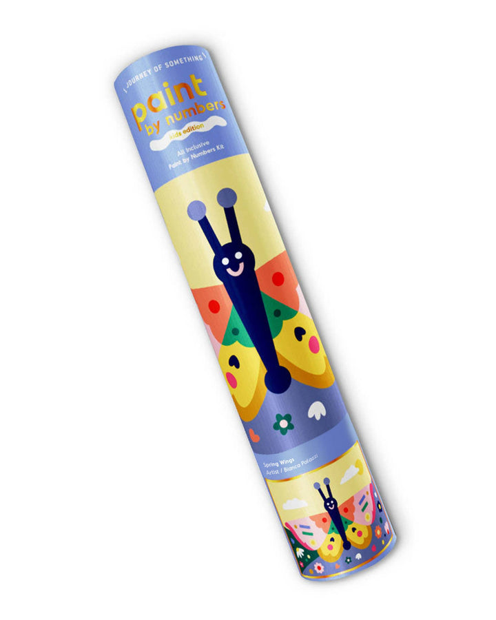 Paint by Numbers Kit & Canvas for Kids - Spring Wings