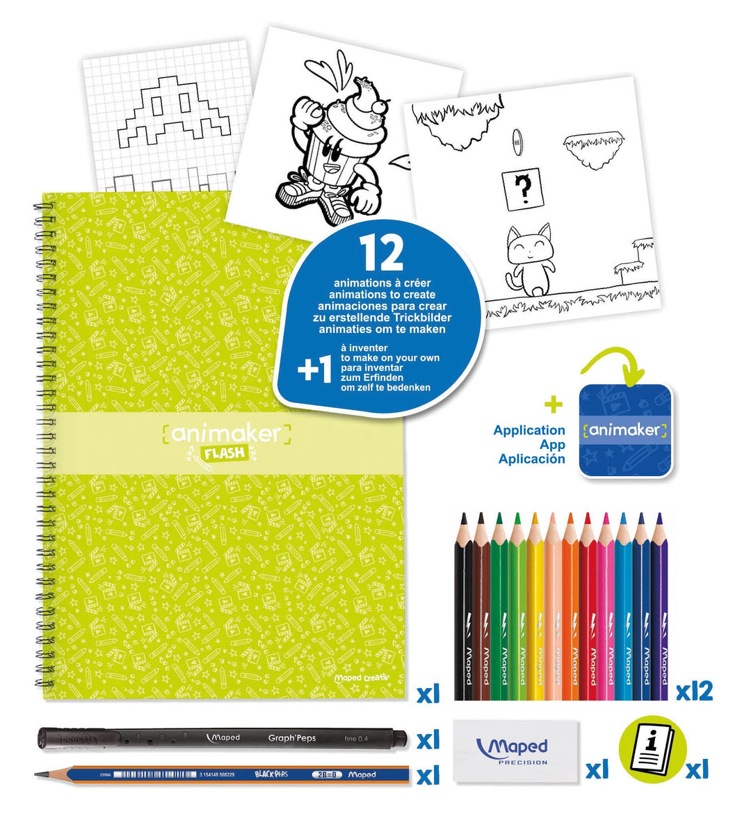 Creativ Animaker Flash Animated Comic Strip Kit - Pop