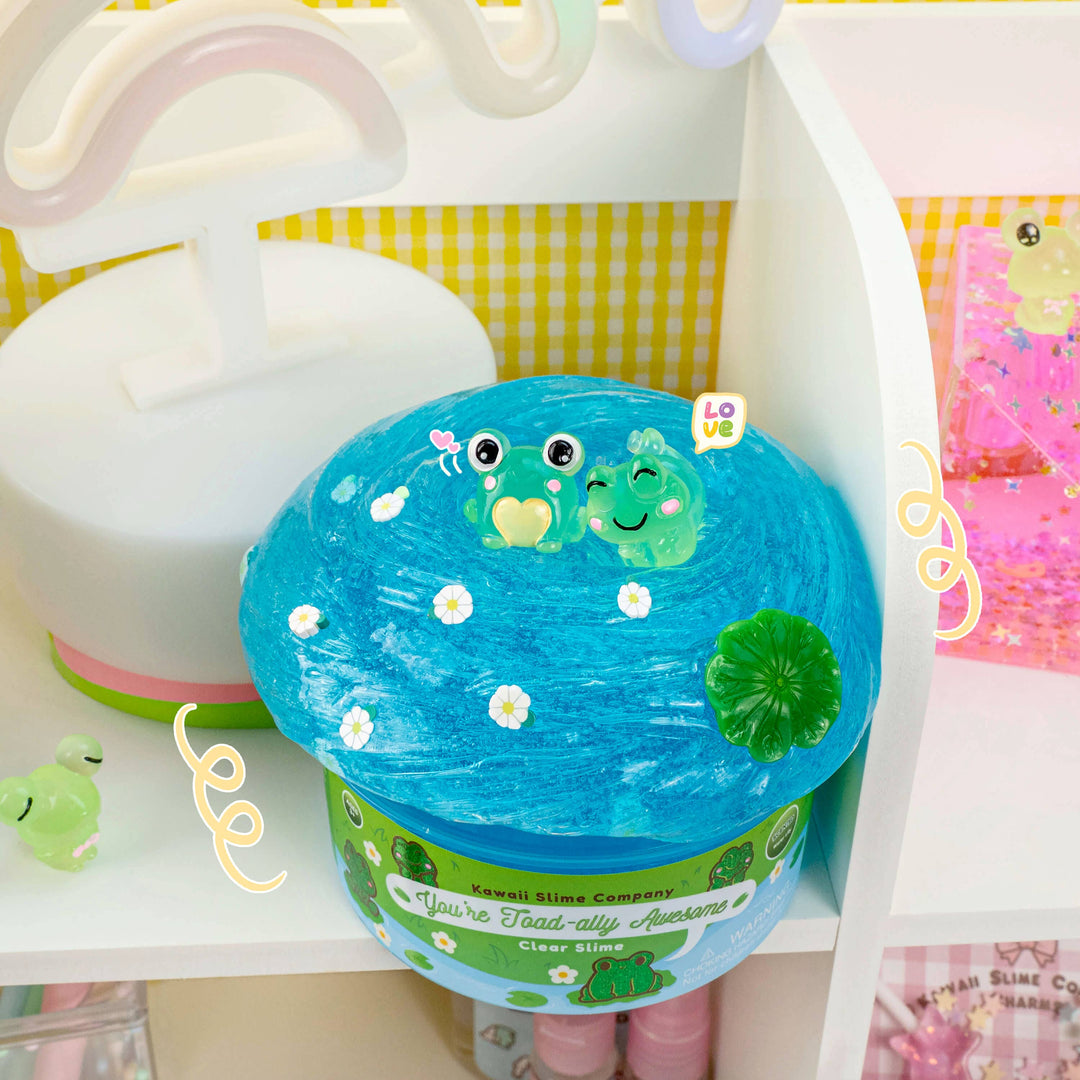 You're Toad-ally Awesome Clear Slime (4pcs/case)