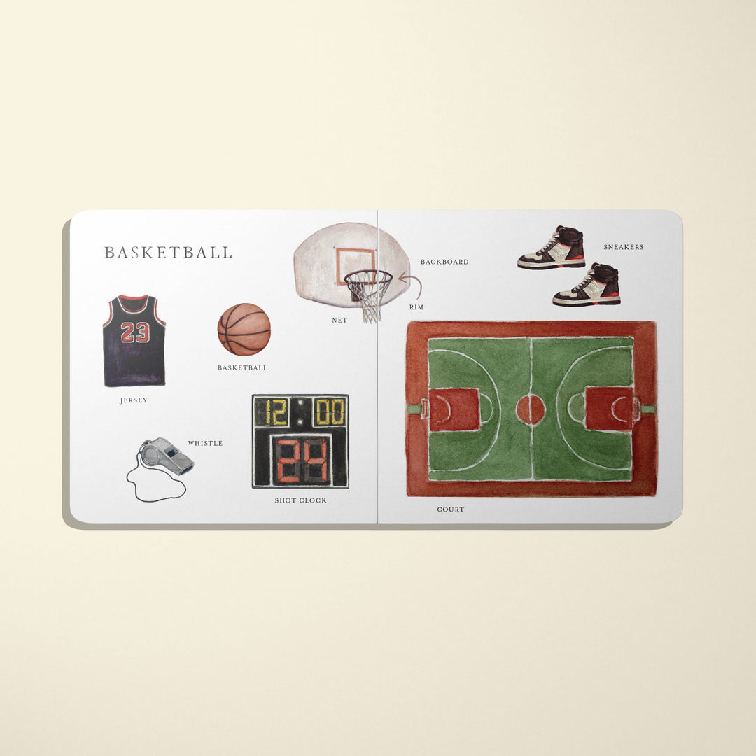 Our Big Book of Sports (Baby Board Book)