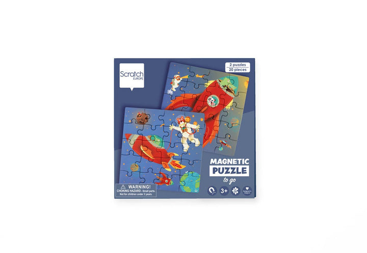Scratch - Magnetic Puzzle Book SPACE