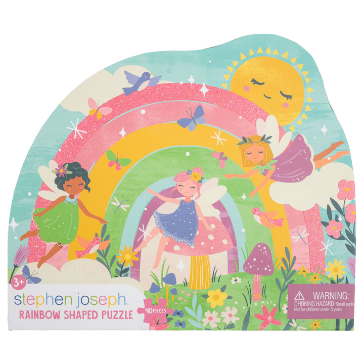 Shaped Jigsaw Puzzle: Rainbow
