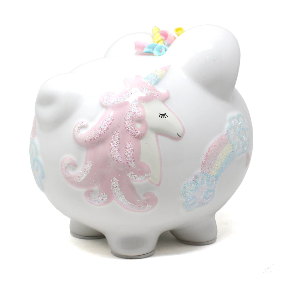 Unicorns And Rainbows Piggy Bank