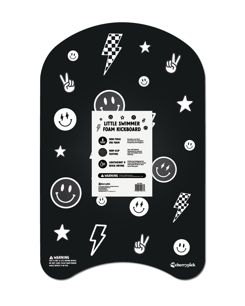 Little Swimmer Kickboard - Toddler & Kids Swim Flutter Board: Surf Paradise