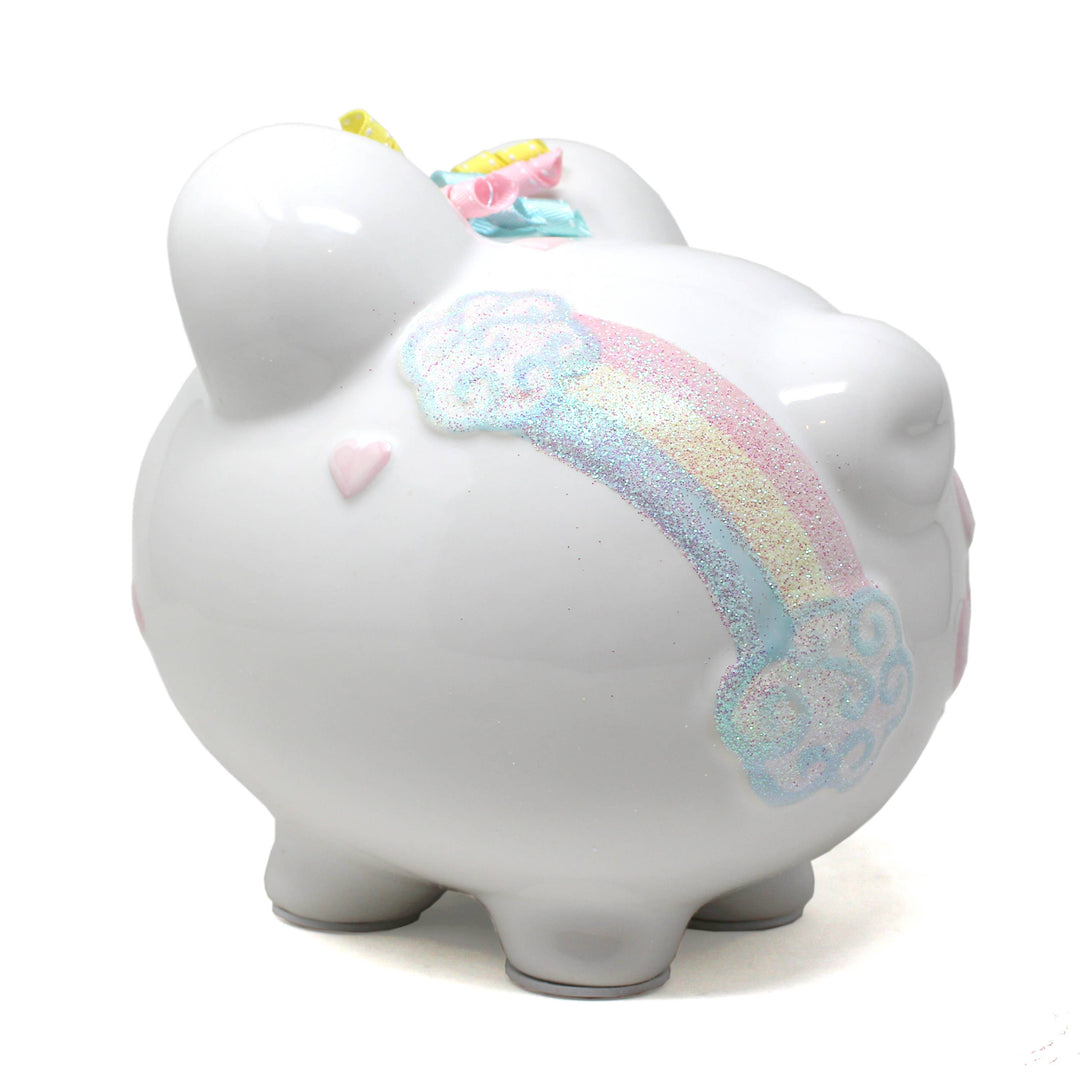 Unicorns And Rainbows Piggy Bank