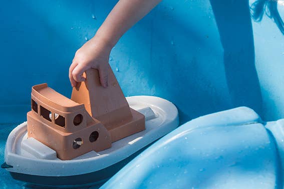 Dantoy BIO Tuff Tuff Boat Sustainable Bioplastic Playset