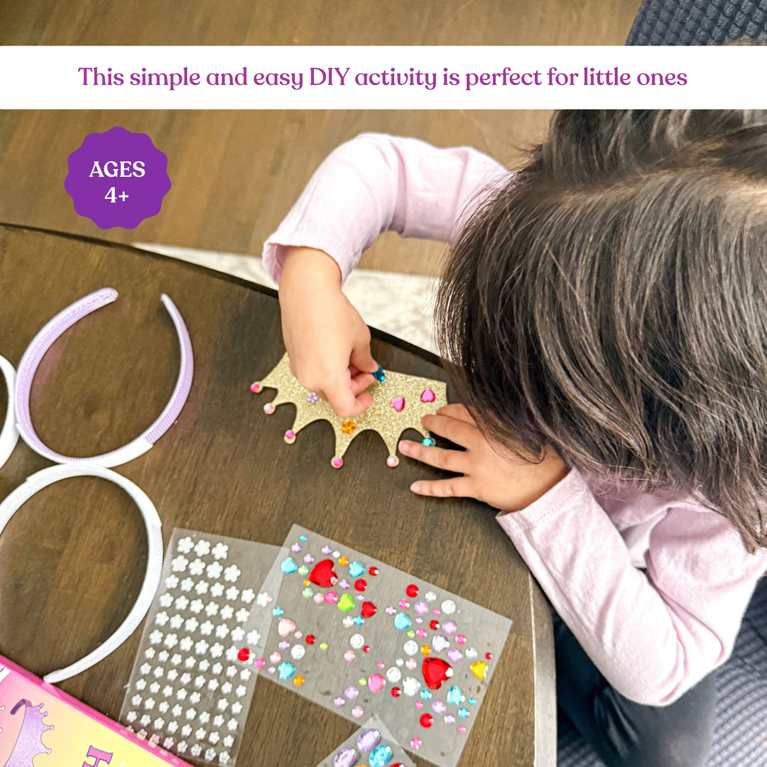 Crown Headband Making Kit - DIY Arts and Crafts Kits for Kids