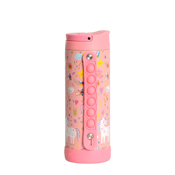 14oz Iconic Pop Bottle - Pink Unicorn