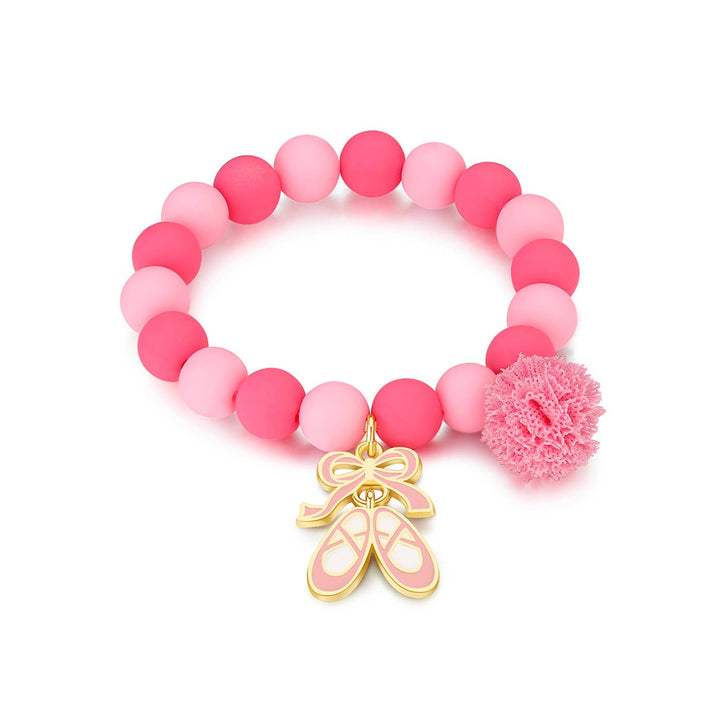 Ballet Bracelet and Nail Sticker Girly Gift Pack