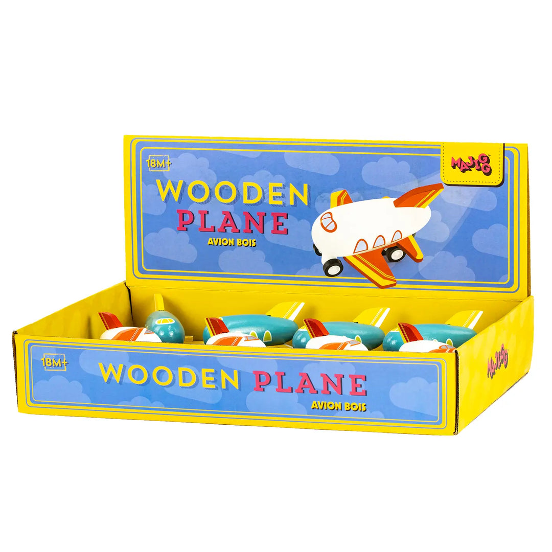 Majigg Wooden Airplane Toy