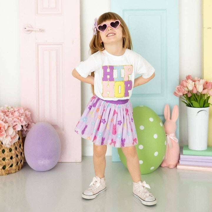 Hip Hop Patch Easter Short Sleeve T-Shirt