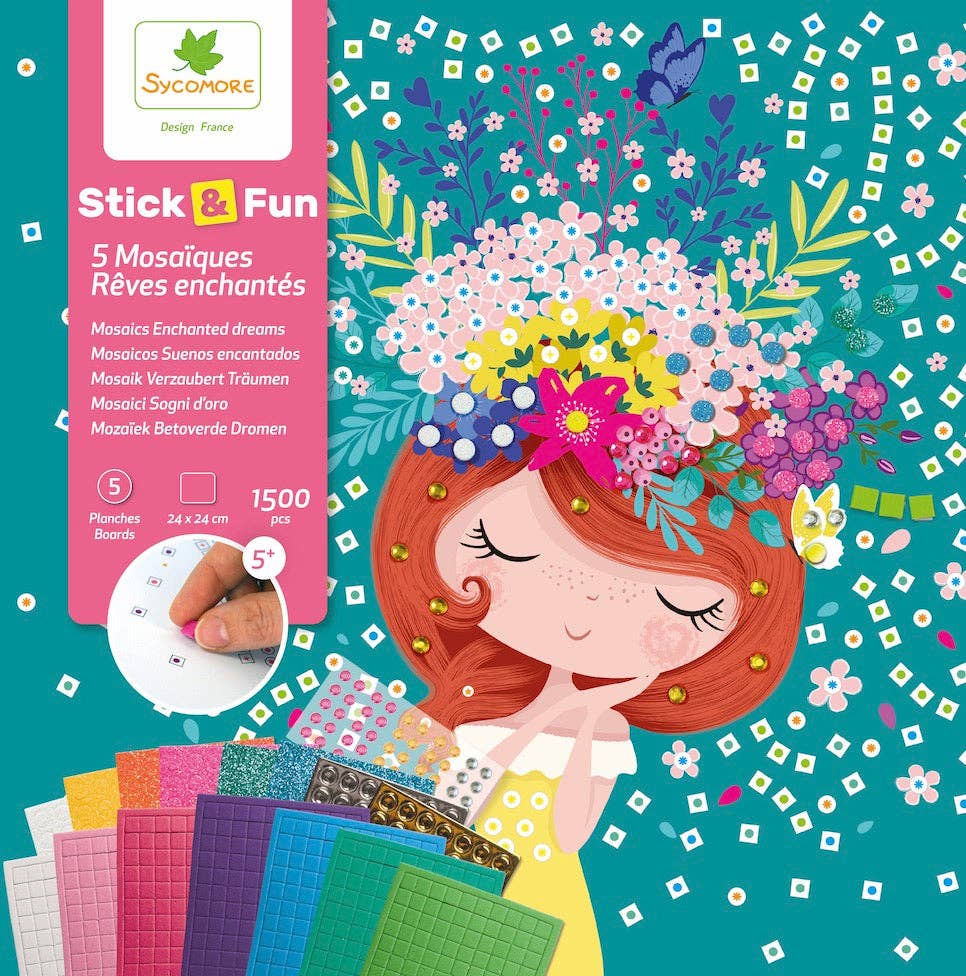 Stick'N Fun - L Mosaics Enchanted Dreams - 5y+