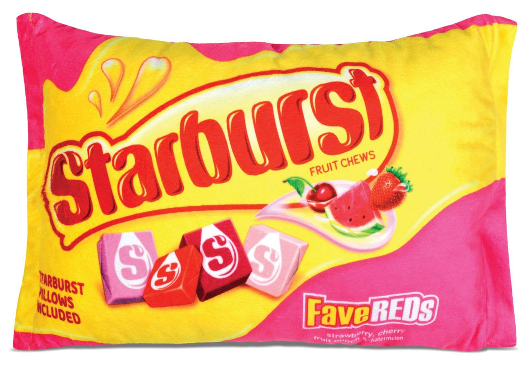 Starburst Fave Reds Packaging Fleece Plush