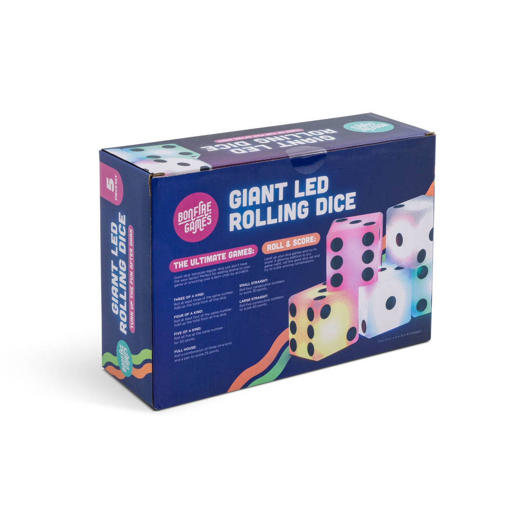 LED Giant Dice Set