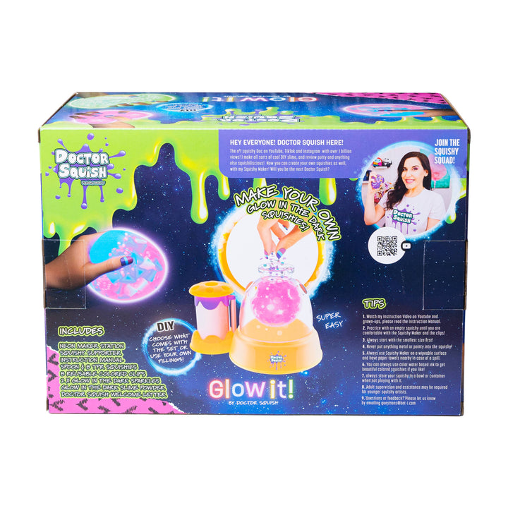 Doctor Squish Squishy Maker Station - Glow-It Edition - DIY