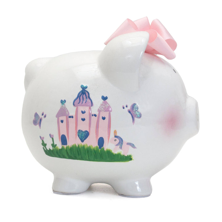 Princess Castle Large Piggy Bank