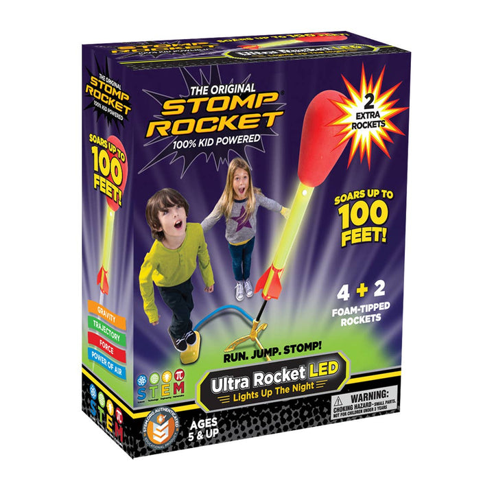 Ultra LED Stomp Rocket Kit - 6 Rockets