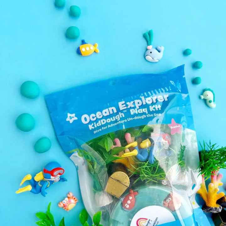 Ocean Explorer (Blue Hawaiian) Kiddough Play Kit