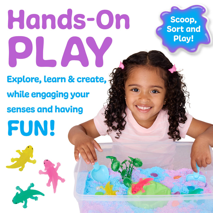 Sensory Bin Axolotl Activity Bin for Kids