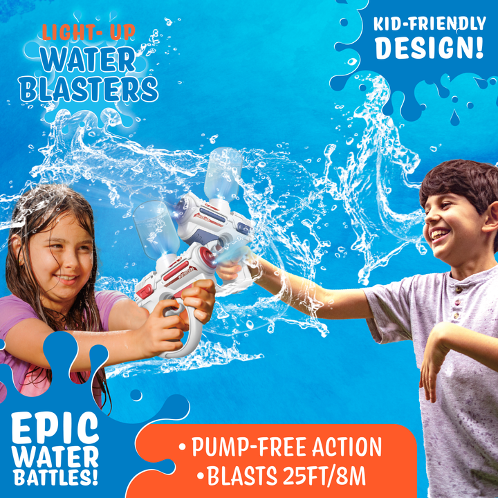 Light-Up Electric Water Blaster Two-Pack