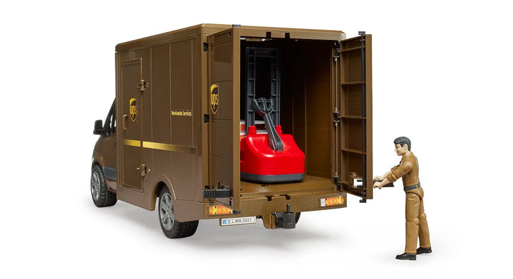 Bruder 02678 Mercedes-Benz Sprinter UPS with Driver and Accessories