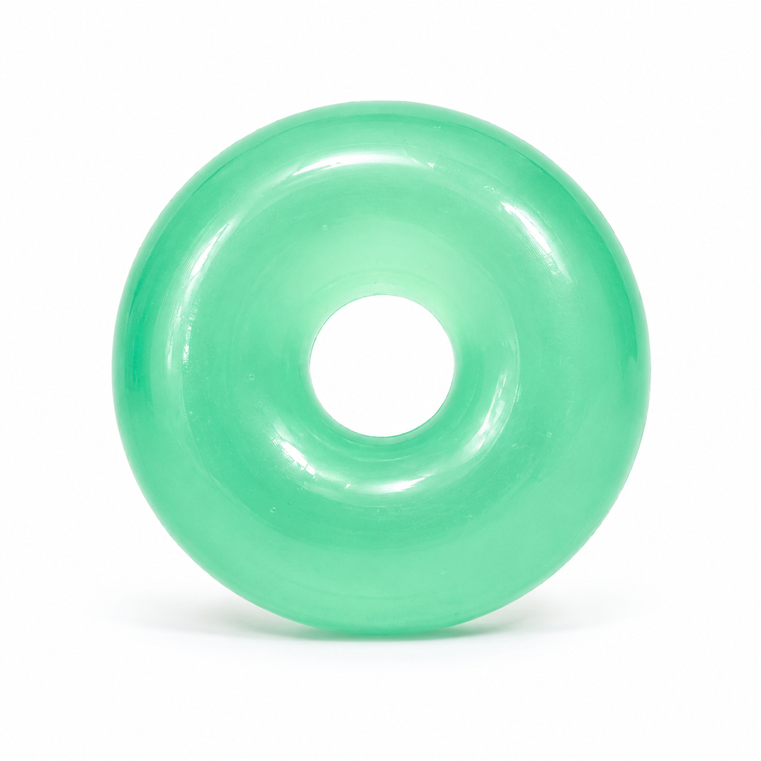 FEELZiES™ Jelly Donut Squishy™ – Wearable Sensory Fidget: Grape Glaze